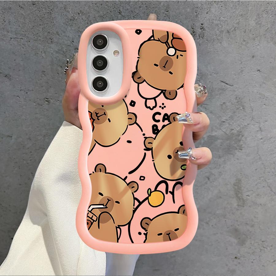 Cute Capybara Phone Case for Xiaomi Redmi 8 9C 9T 10C 10A 12C 4G 13C A1 A2 Plus Poco X3 NFC Pro X5Pro TPU case