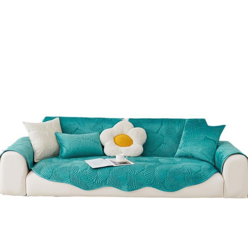 Plush Sofa Cushion, Winter Modern, Four-season Universal, Nordic Simple Cover, All-inclusive Sofa Cover, Non-slip Cushion