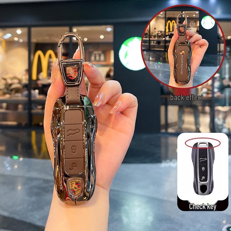 Vlastní kryt klíče pro dálkové ovladače Porsche Panamera, Macan, Cayenne, Taycan a 718