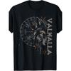 Valhalla Wolf Nordic Gods Compass Odins Runes Viking T-Shirt Men's T-Shirt Classic Perfect for Home|Outdoor|Work|Gifting (Birthdays|Valentine's