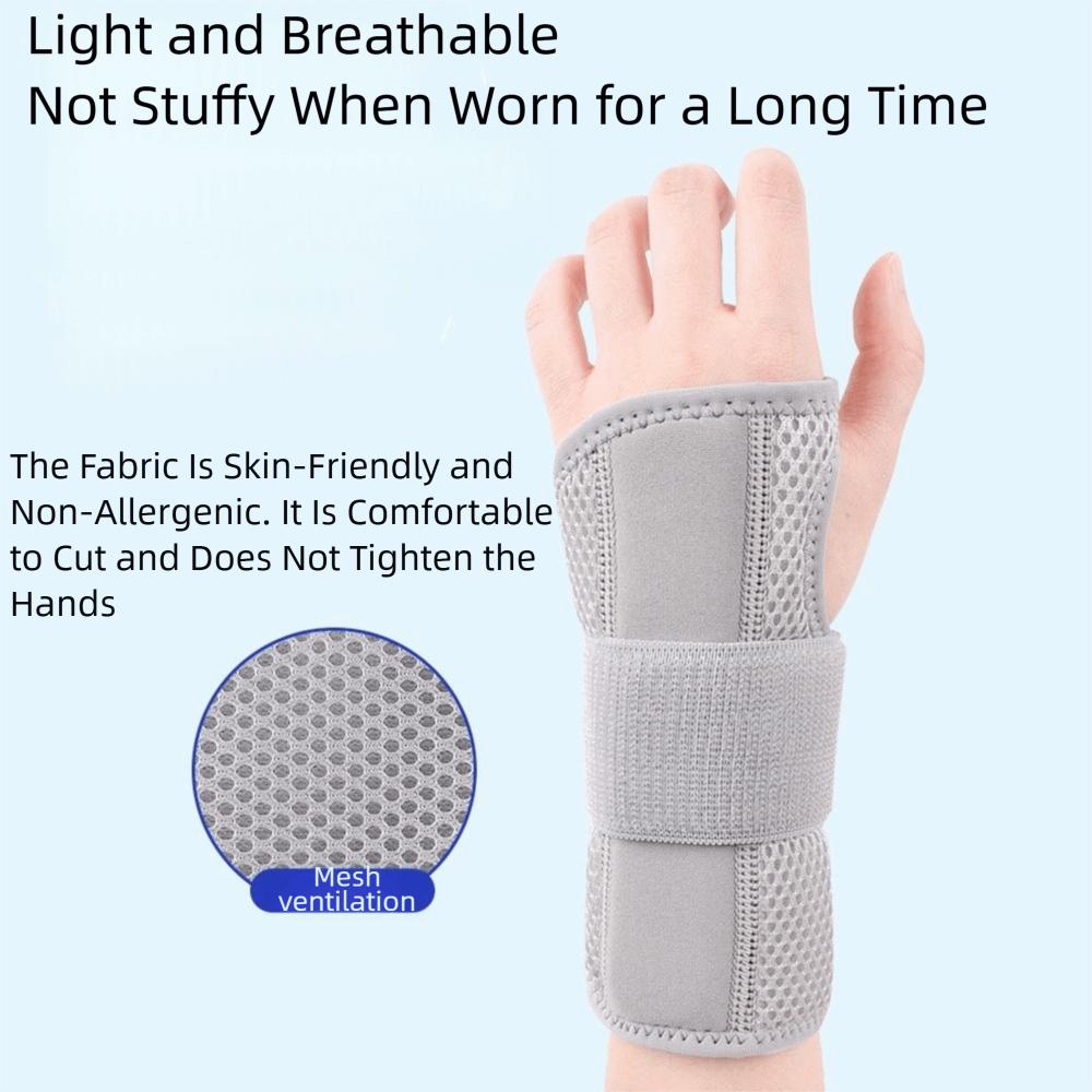 Breathable Wrist Support Splint Adjustable Wrap Hand Wrist Guard Wristband Wrist Stabilizer  Men