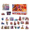 Advent Calendar Contains 24 Gifts, Cute Figures Doll Advent Calendar, Countdown Calendar With Surprise Toys, Collectible Figures Gift For Kids