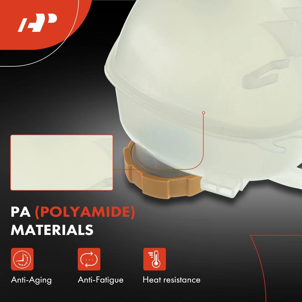 A-Premium Engine Overflow Recovery Reservoir Tank [With Cap & Sensor] For Saab 9-3