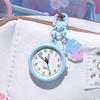 Easy Reading College Cute Backpack Pendant Portable Time-Telling Wall Clock Decoration  Daily Wear