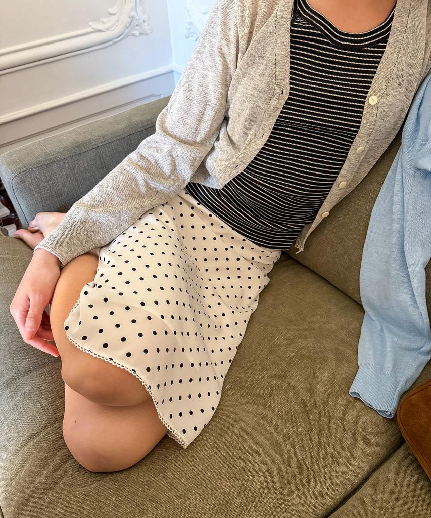 HACKESCH July Skirt_Dot White