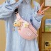 Cute Breast Bag Female Ins Wind Japanese Sweet Student Messenger Bag Casual Shoulder Bag Versatile Outdoor Sports Fanny Pack
