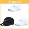 Youth Letter Embroidered Baseball Cap For Outdoor Casual Wear