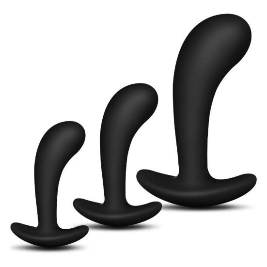 Anal Plug Water Droplets Deep Insertion Silicone Butt Plug Sex Toy for Beginner