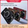 For Xiaomi 17 15 14 Ultra 17 Pro Max High End Leather Metal Magnetic Ring Phone Case For Xiaomi 15T 14T 17 15 14 Pro