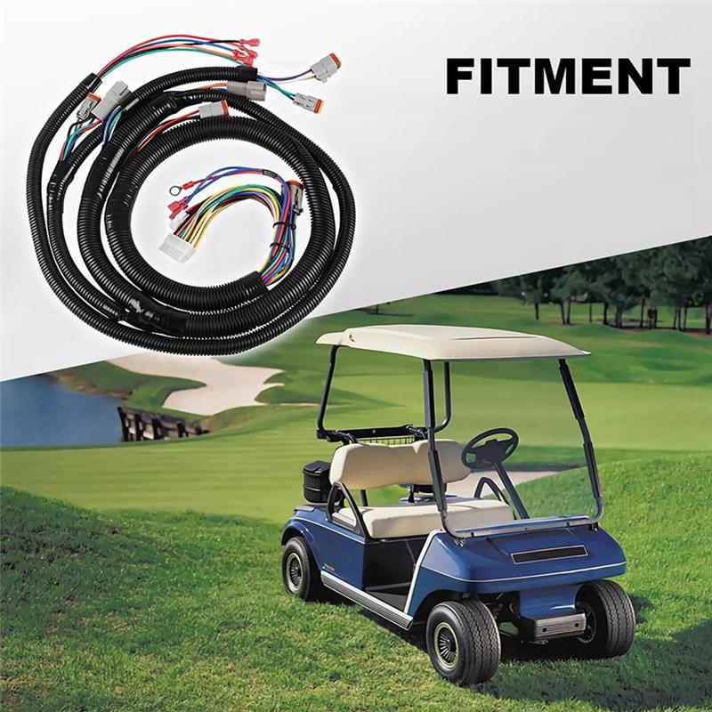 A51K-Controller Wire Harness Set For Golf Cart Club Car DS-Black 1510A-5251 Controller 102196601