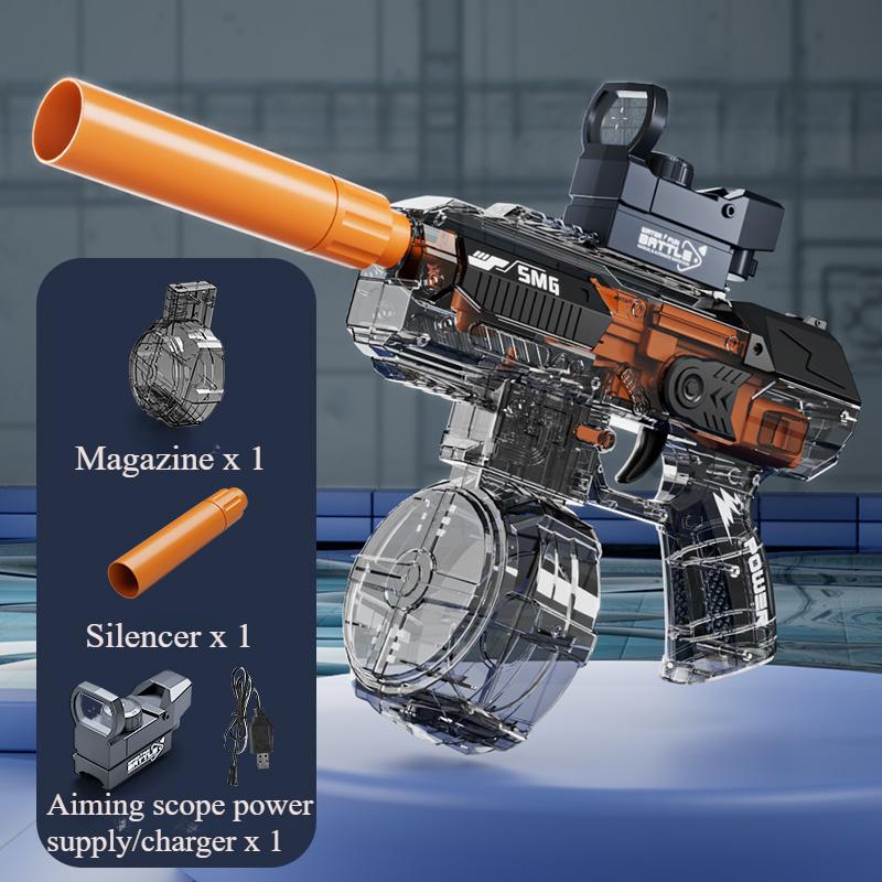 

High Pressure Electric Water Gun Toys Fully Automatic Continuous Spraying for Summer Pool Beach Play Perfect for Amusement Parks