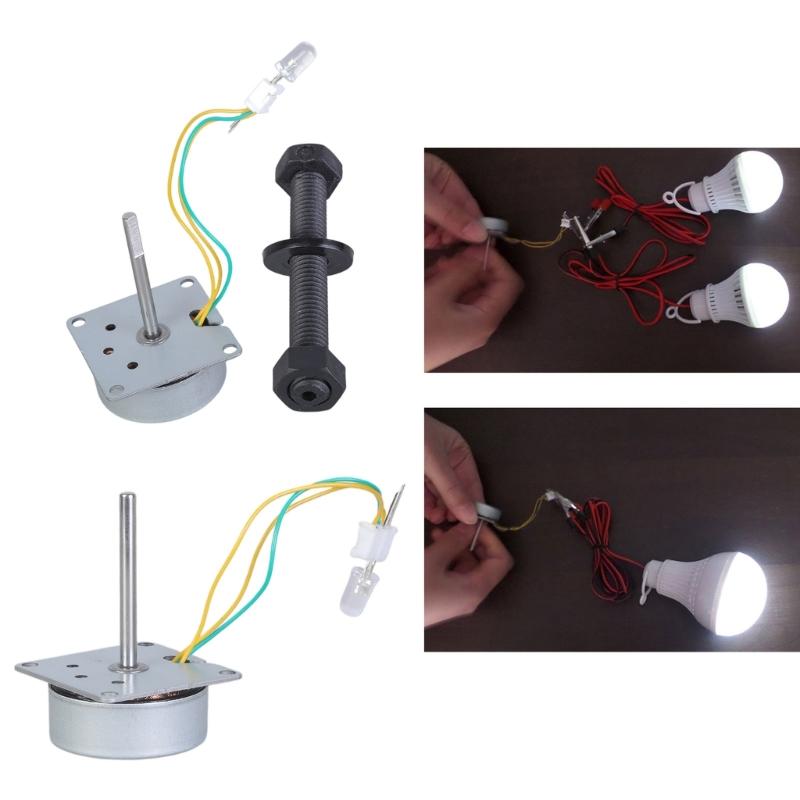 Wind Turbines Generator 3-24V Hand Cranked Three-phase Brushless Generator