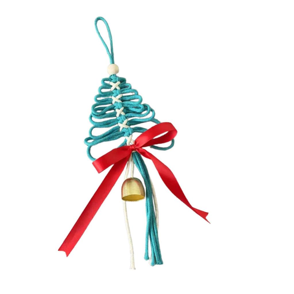 Christmas Tree Pendant Hanging Ornament Christmas Decoration Multifunctional Creative with Bell for Living Room Festive Home