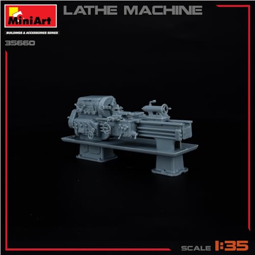 Miniart 1/35 Lathe Plastic Model MA35660