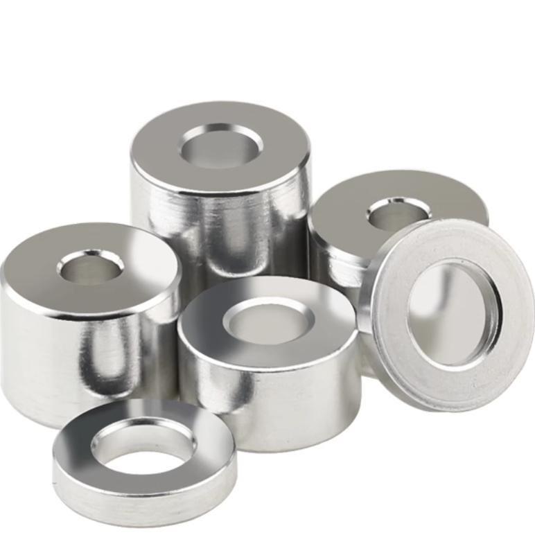 M8M10 Aluminum Alloy Thickened Round Hollow Spacer Sleeve
