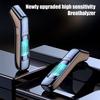 Breathalyzer Tester with LCD Digital Display 0.000-0.199% USB Rechargeable Portable Pocket Non-Contact Tester Accurate Quick Detection Tools