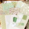 MòMò Retro Multi-Material Floral Elements Sticker Pack - DIY Journal Decoration, 6 Varieties