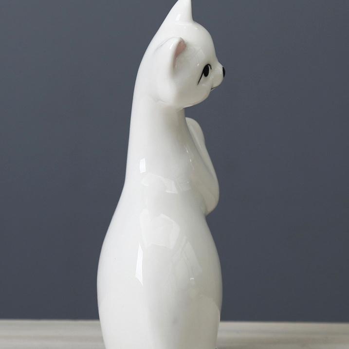 Χαριτωμένο Βάζο Γάτας Επιτραπέζια Διακοσμητικά Κεραμικό Υδροπονικό Βάζο Γλάστρα Μπουκάλι Αρωματοθεραπείας Διακόσμηση Σπιτιού Διακόσμηση Κήπου