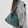 Leather Large Capacity Foreign Trend Fashion Solid Color Casual Commuting Shoulder Tote Bag Women'S Bag