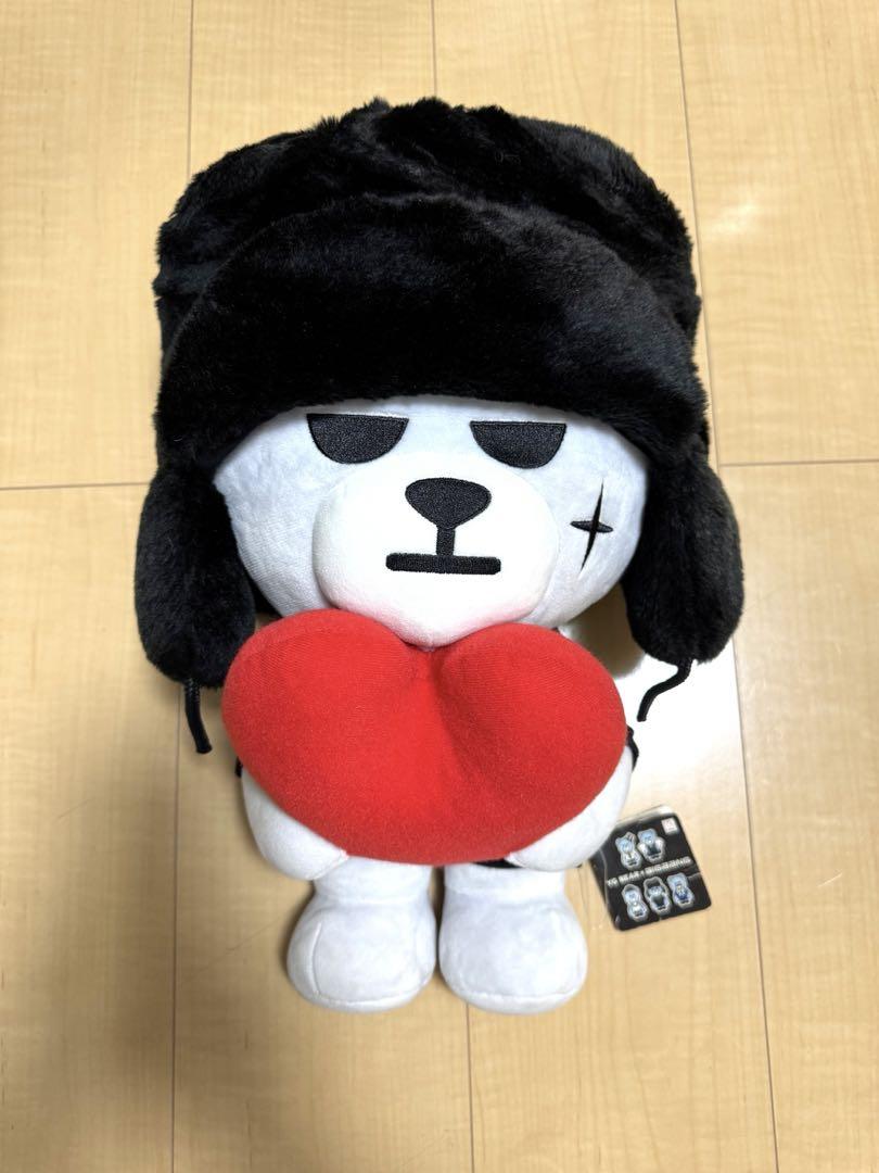 

[USED] KRUNK x BIGBANG Heart Hug Big Plush Toy G-DRAGON