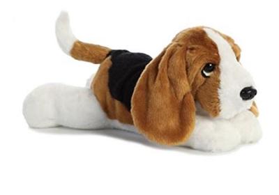 basset hound puppet