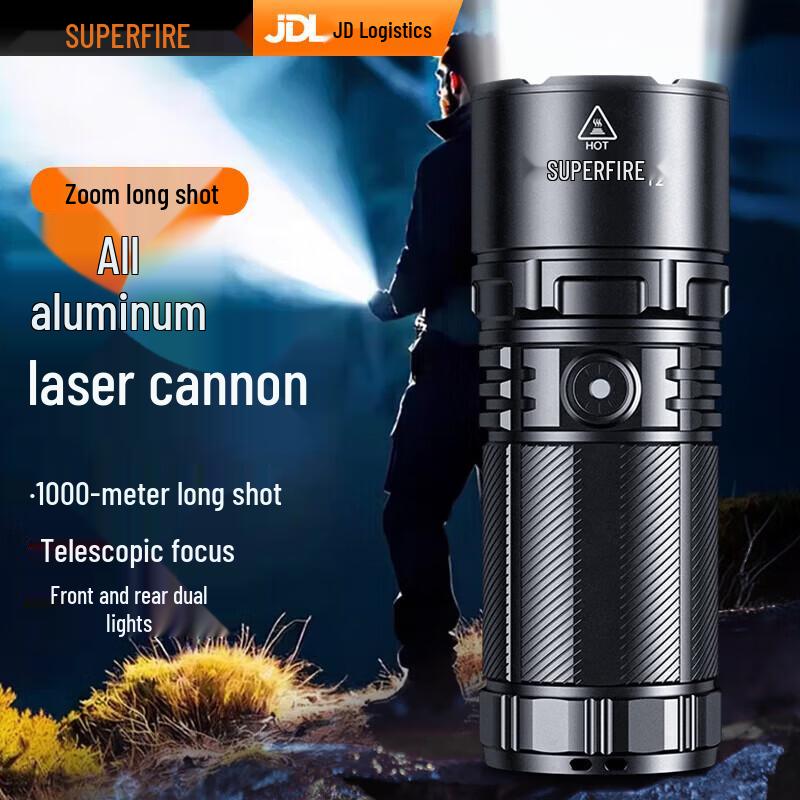 SupFire Y2 Rechargeable LED Tactical Flashlight