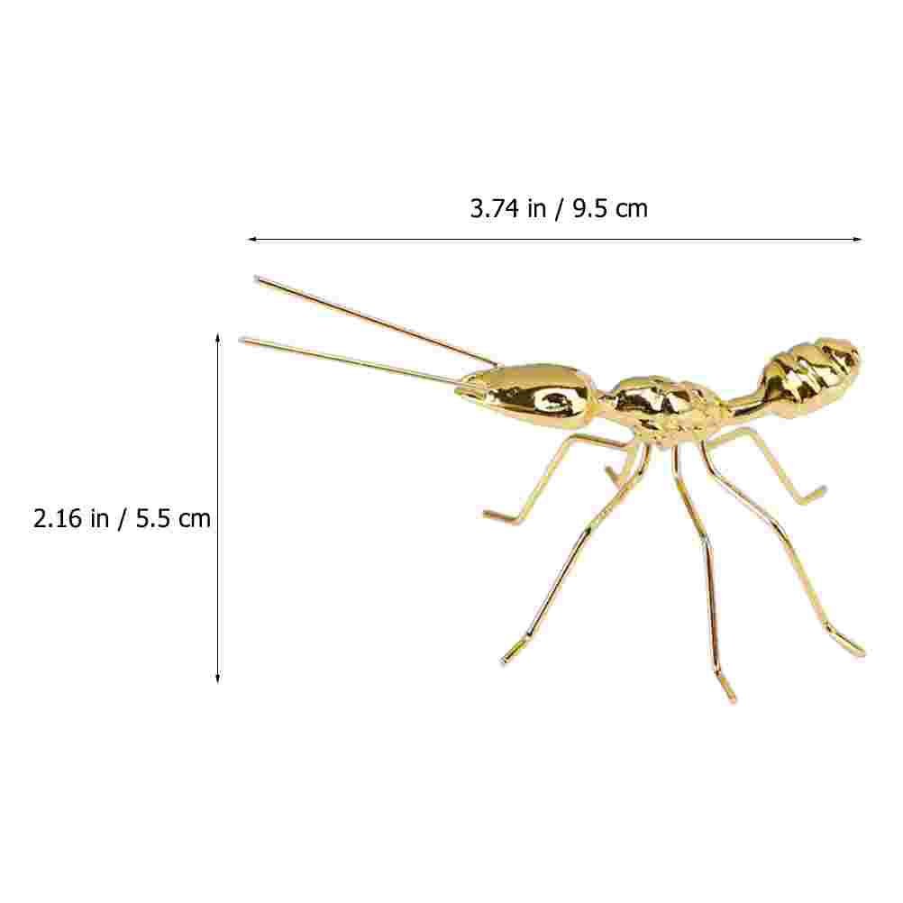 Little Ant Ornaments Book Shelf Decor Table Home Figurines Models Desktop Decoration Decorate