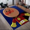Anpanman Autumn Square Area Rug, Non-Slip Floor Mat for Bedroom, Perfect Gift for Anpanman Fans