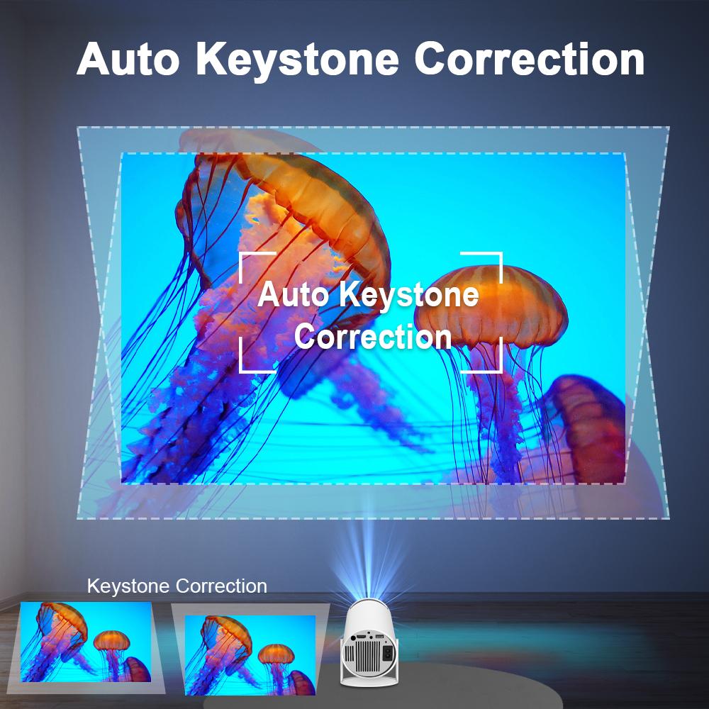 Magcubic Android 11 Wifi6 260ANSI Projector AllwinnerH713 1280*720P 4K180° flexible BT5.0 Home Cinema Outdoor portable Projetor