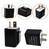 Motorcycle LED Flasher Relay Adjustable Frequency Square Flashing Flasher Motorcycle Led Lights Turn Signal Indicator 12V Flash