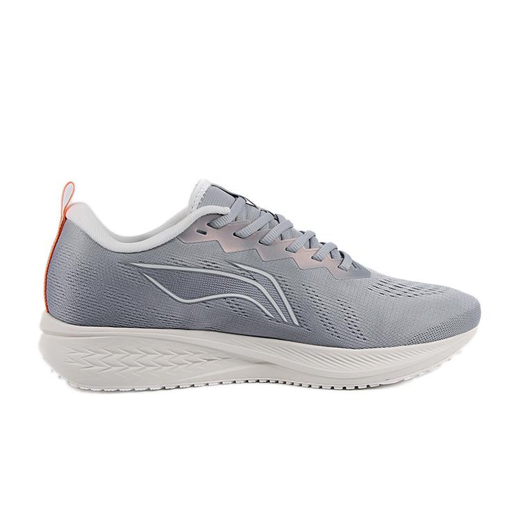 New LiNing Red Hare 6 Anti Slip Wear Resistant Low Top Sprint Running Shoes Men's Mist Gray/Dove Gray ARMT015-25