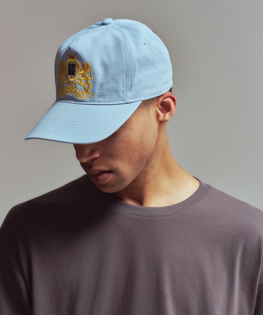 ERER Lion 5Panel Cap Sky Blue