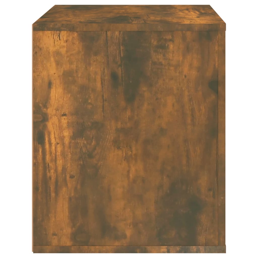Nightstand Smoked Oak 50x39x47 Cm