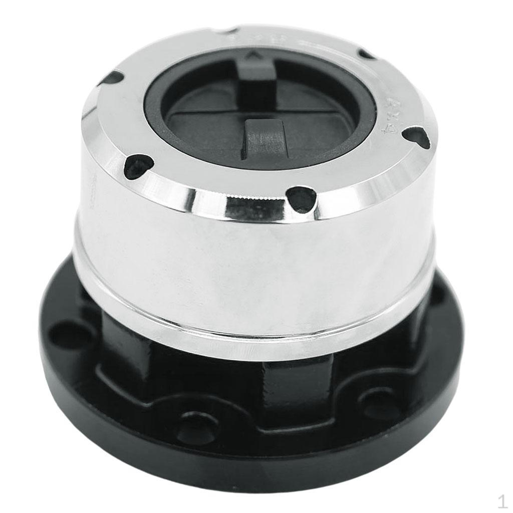 

Manual Wheeling Hubs Black Avm410 10 Splines Alloy Fit for Beijing High Direct Replaces Durable