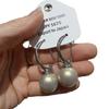 High Quality Imitation Pearl Pendant Alloy Gold Korean Earrings Ornaments Fashion Jewelry Women Gift