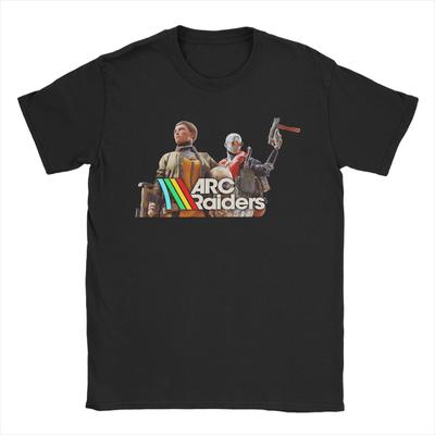 Heren ARC Raiders Met Celeste en Lance T-shirts Katoenen Tops Humor Korte Mouw O-Hals T-shirts Zomer T-shirt