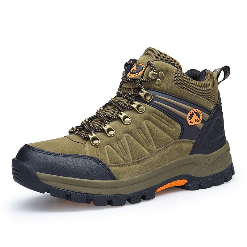 New large size waterproof sneakers high top hiking casual sneakers outdoor hiking shoes