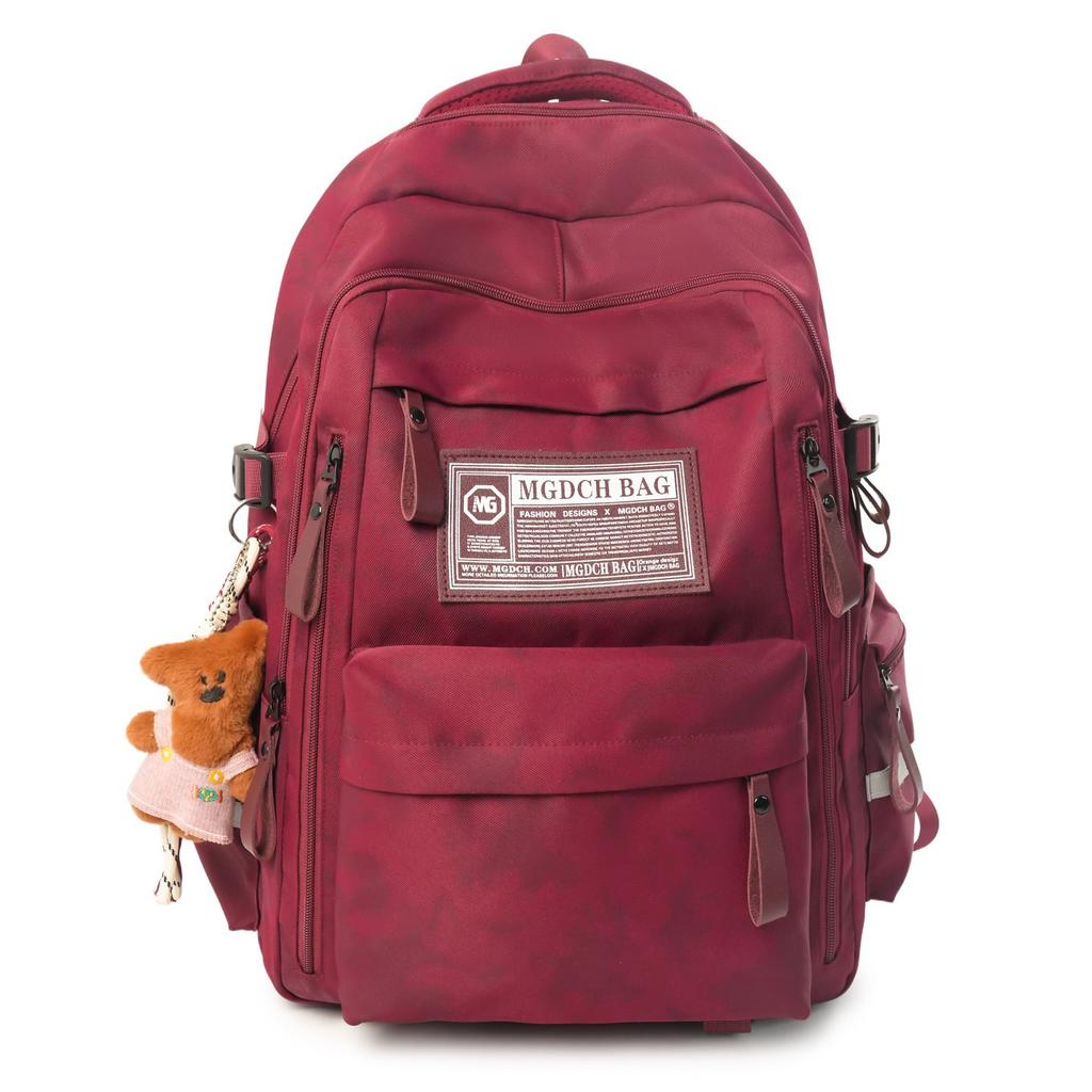 Schoolbag Backpack Girl ins Wind Student School Bag High School Female College High School Bag Large Capacity Backpack