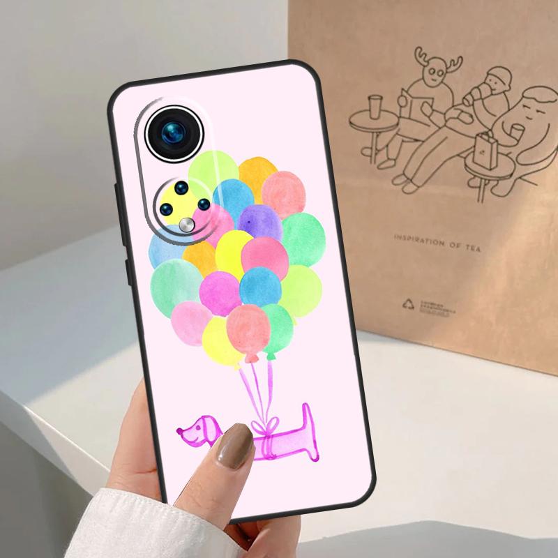 Cute Dachshunds For Honor Magic 7 Lite 5 6 8 Pro Case For Honor 400 200 90 70 50 X8c X8b X9a X9b X9c X9d Win