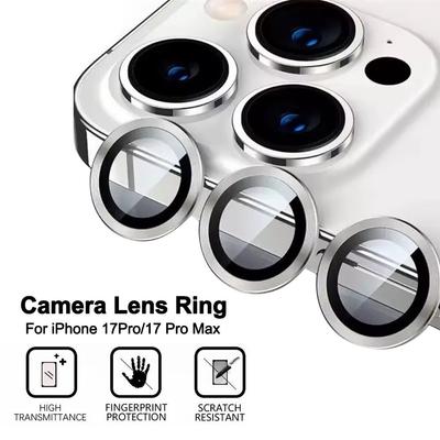 Metall-Gehärtetes Glas Kameraobjektivabdeckung für iPhone 17Pro/17 Pro Max Handyzubehör