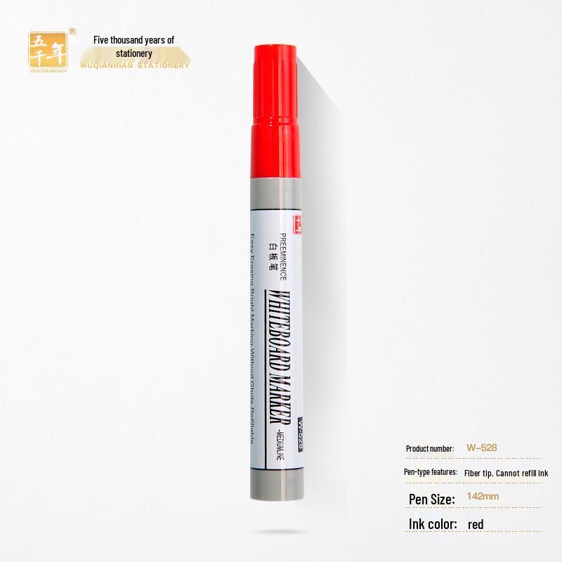 Erasable Teacher-Specific Whiteboard Pen - Large Thick Head Marker for Drawing and Note-Taking, Logo Printing Available