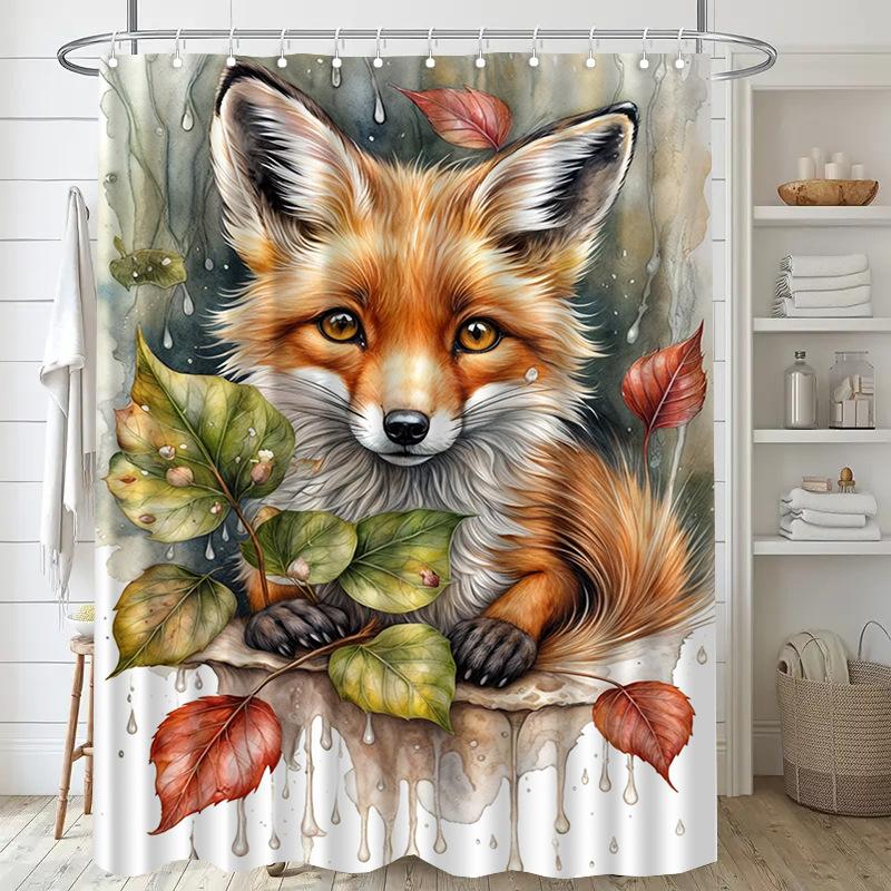 

Close-Up Of The Pumpkin Monster Washable Dirt-Resistant Shower Curtain Shower Head Waterproof Polyester Bath For Home Decor W60H190(CM)-1 Pcs