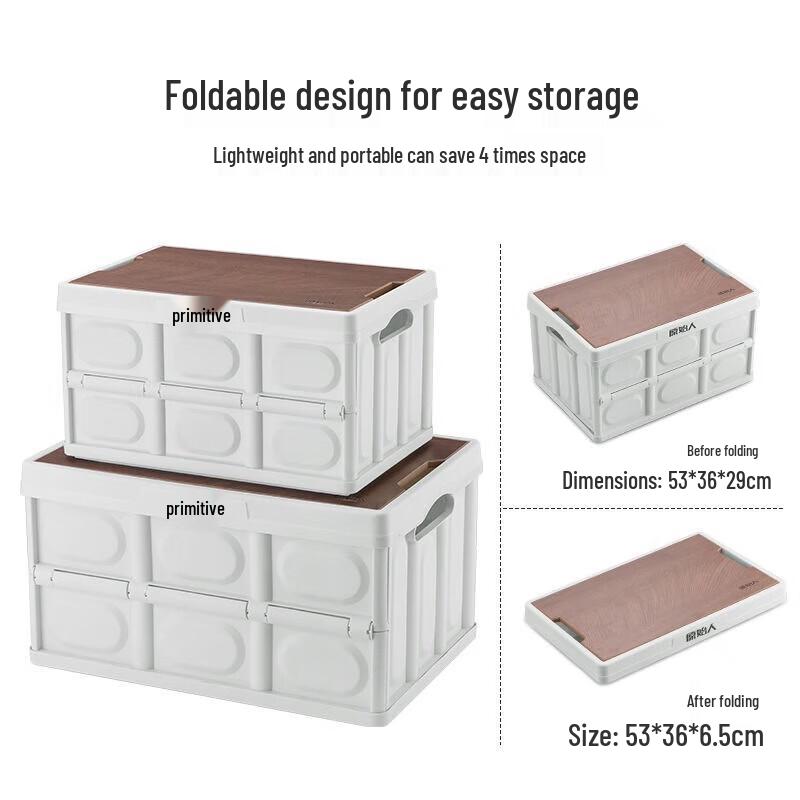 Primitive Man Outdoor Camping Foldable Storage Bin
