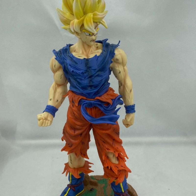 Dragon Ball Super Saiyan KD initial super battle loss Sun Wukong base model statue ornament model figure gift