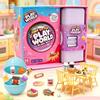 Nieuwe Mini Koelkast Verrassing Tide Play Willekeurige Simulatie Voedsel Spelen Mini Willekeurige Blind Box Bal Ideaal Speelhuis Ornament Speelgoed Cadeau