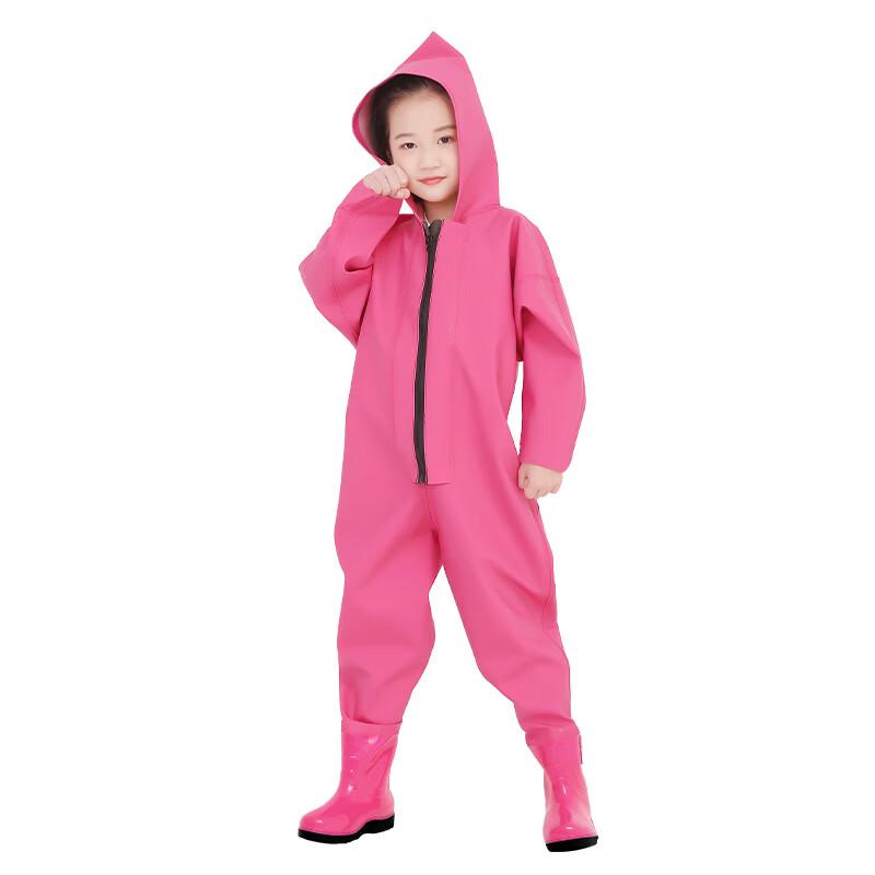 

Kids Waterproof One-Piece Wader Suit 34.5 (Foot Length 21.5cm)