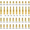 Carburetor Jet Kit - 120 Pcs Main & Slow Pilot Jets for PWK, CVK, PE, Keihin, OKO, Koso, Polini - Replace #SCL-2018090002-ZH-T-01/02