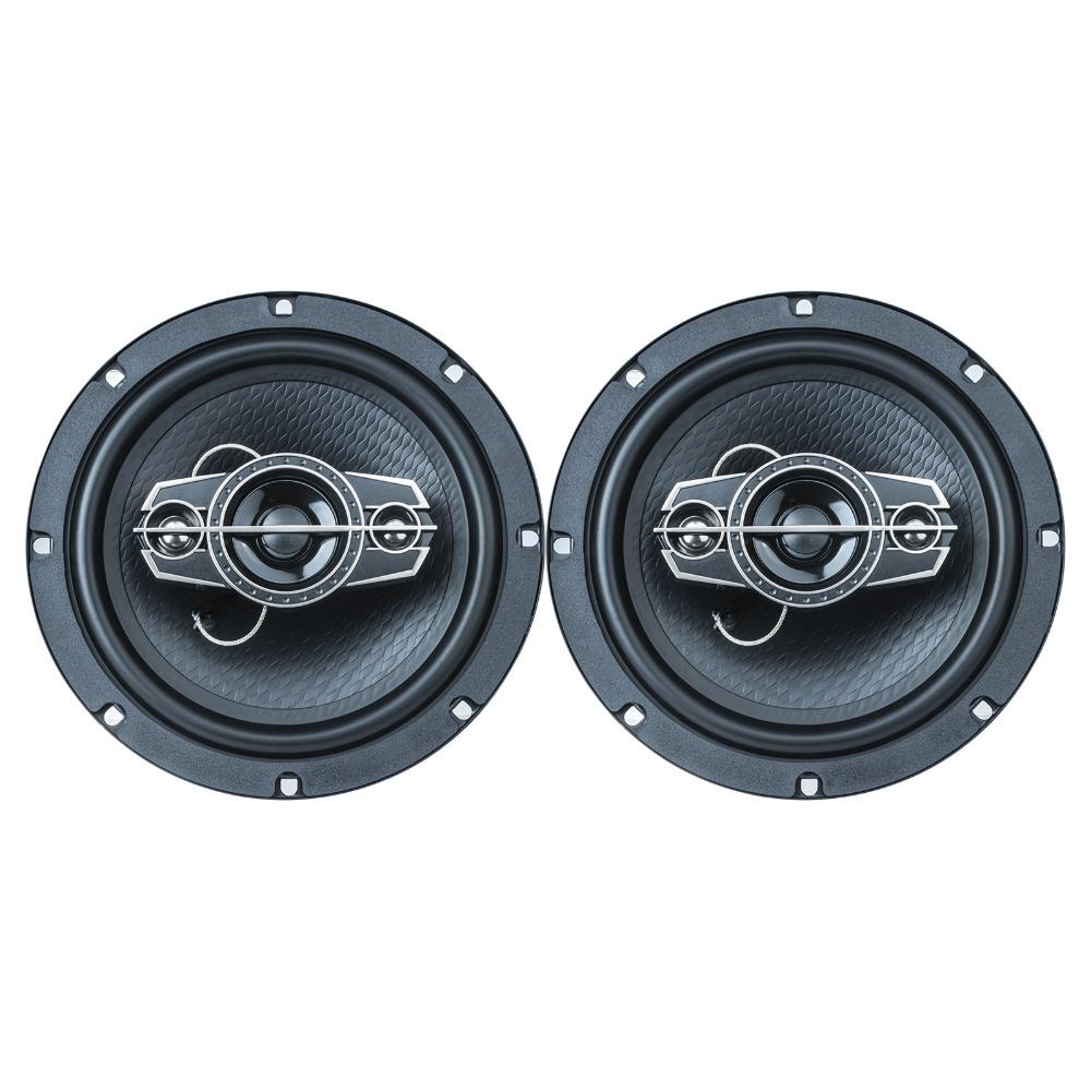 

6,5 дюймов 220 Вт(2*110 Вт) 4-полосная универсальная автомобильная коаксиальная автомузыкальная стереосистема с полным диапазоном частот Hi-Fi-динамиков, неразрушающая установка 6inch x 2pcs чёрный