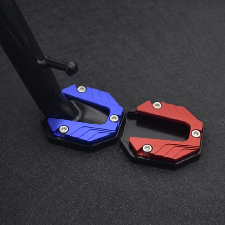 Motorcycle Foot Side Stand Extension Pad Support Plate Anti-skid Enlarged Base
