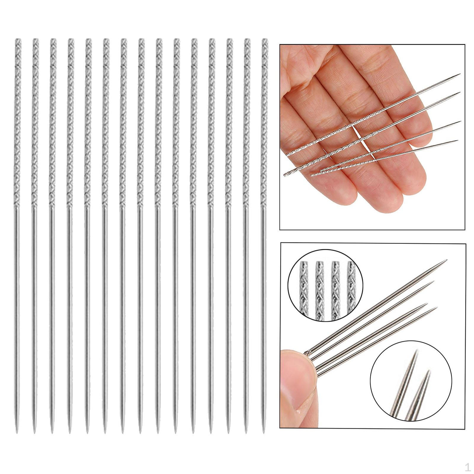 

Набор из 20 игл для ремонта затяжек для швейных проектов, контейнеров, рукоделия и палаток 0.8x60mm